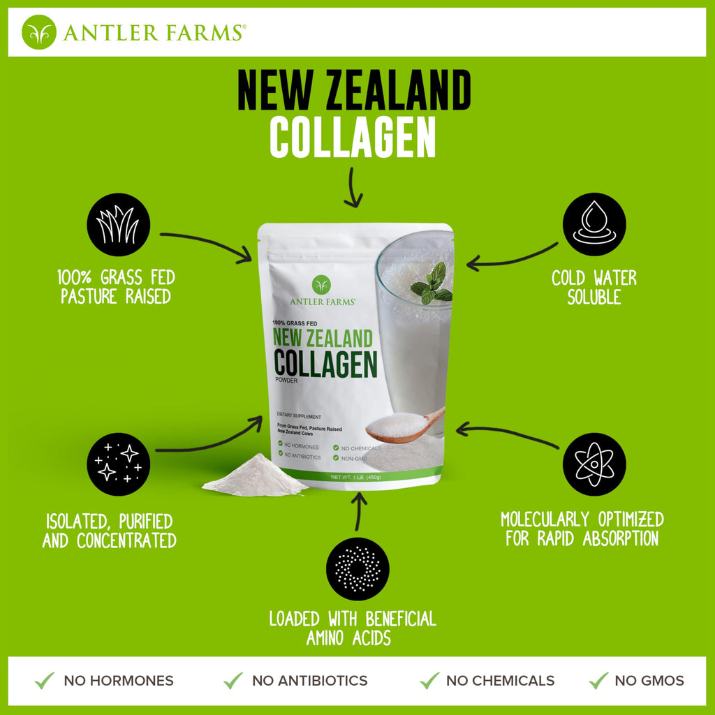 Collagen Powder - Grass Fed, Unflavored, 1 lb G198