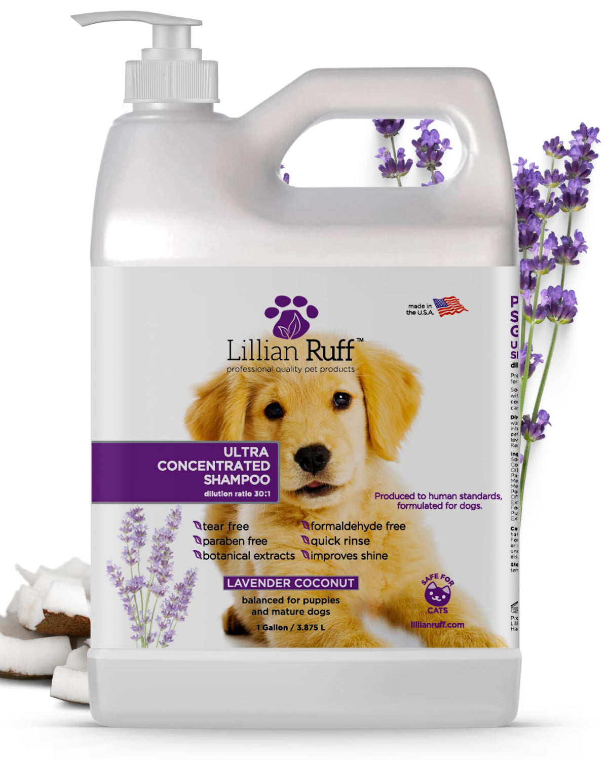 Ultra Concentrated Dog Shampoo 30:1 Dilution Gallon Y179