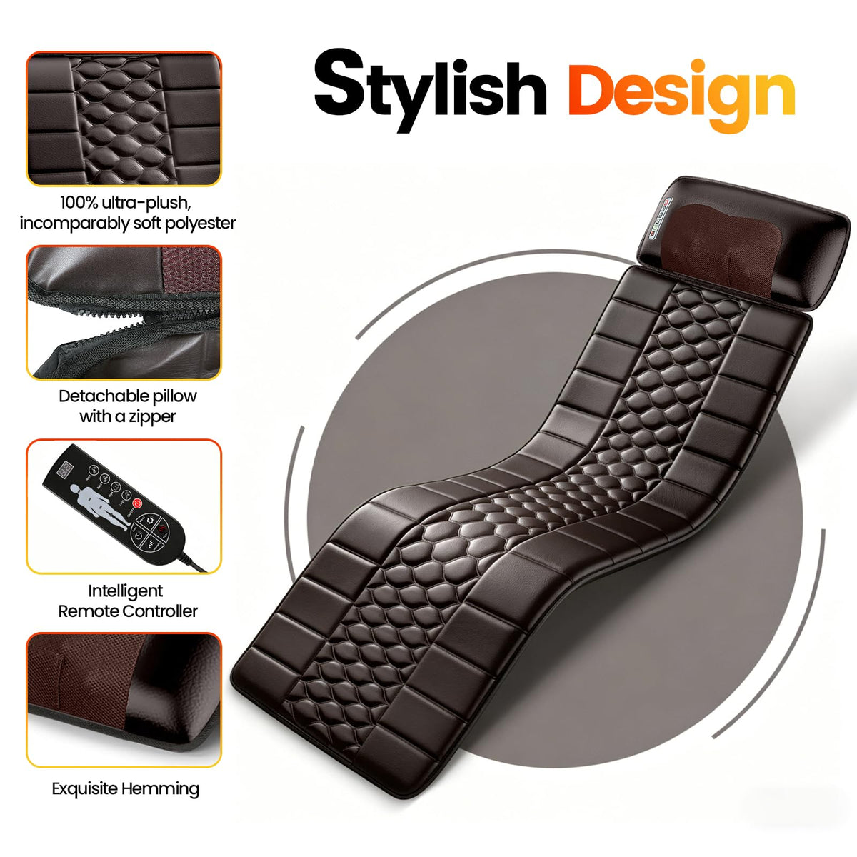 Full Body Massage Mat with Heat Z80832