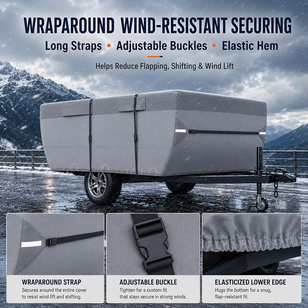 Pop Up Folding Camper Cover T115