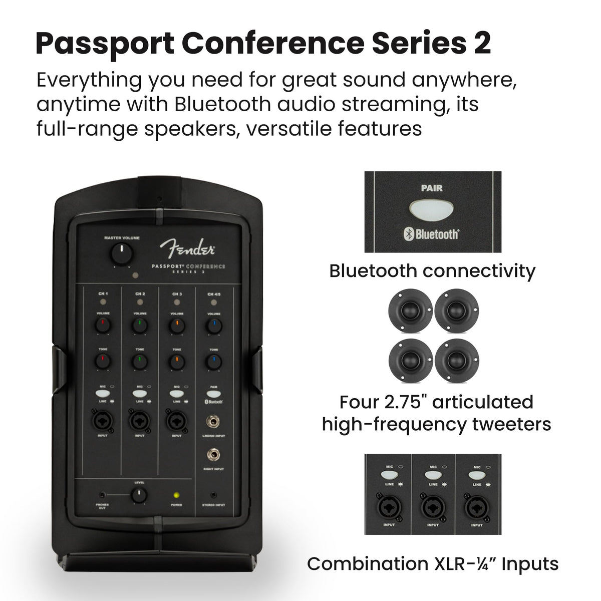 Portable PA System with Microphone Kit R20784