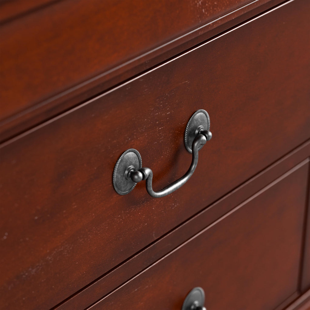 Solid Wood Nightstands Set of 2 with Drawers Y943