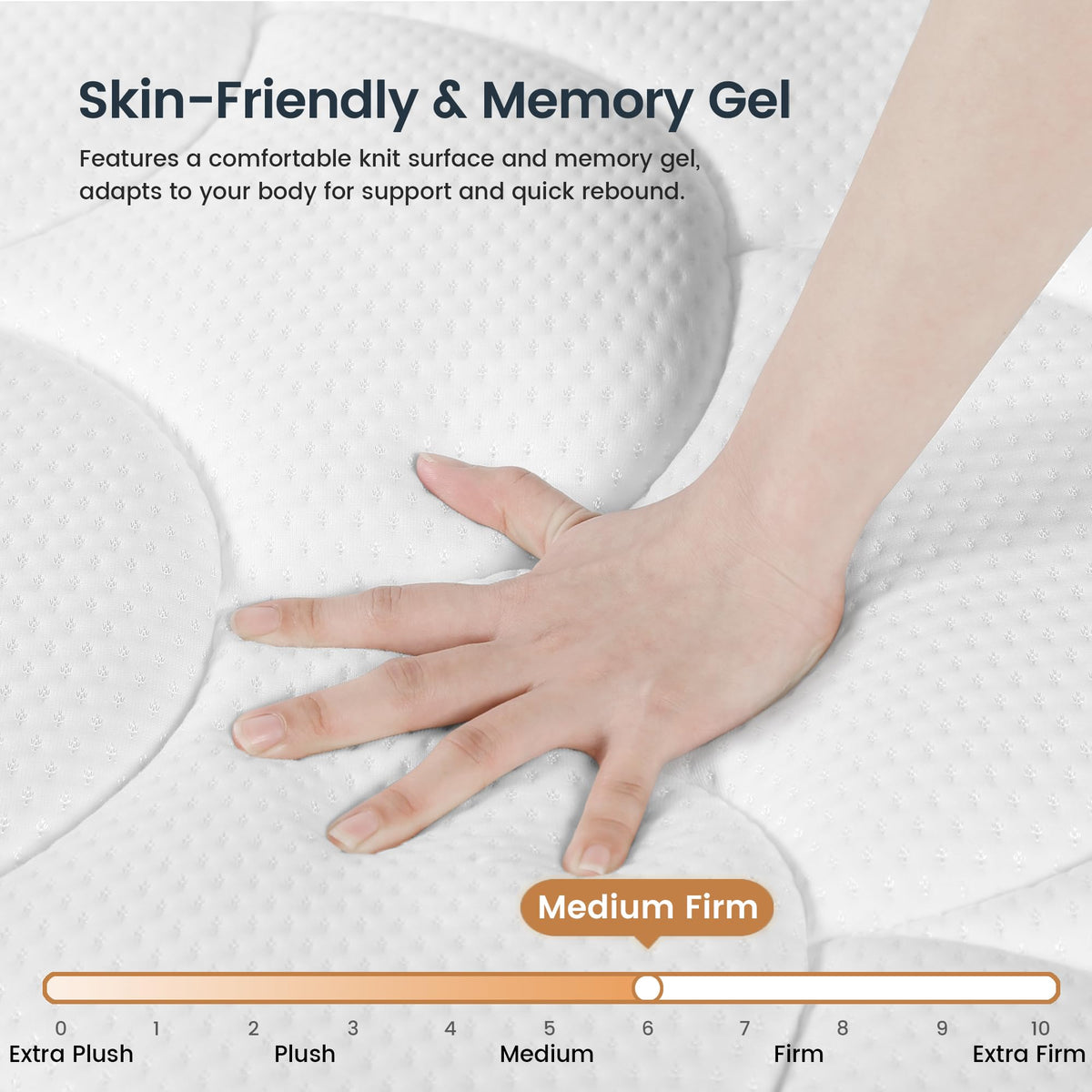 Full Size 8 Inch Gel Memory Foam Hybrid Mattress I39752