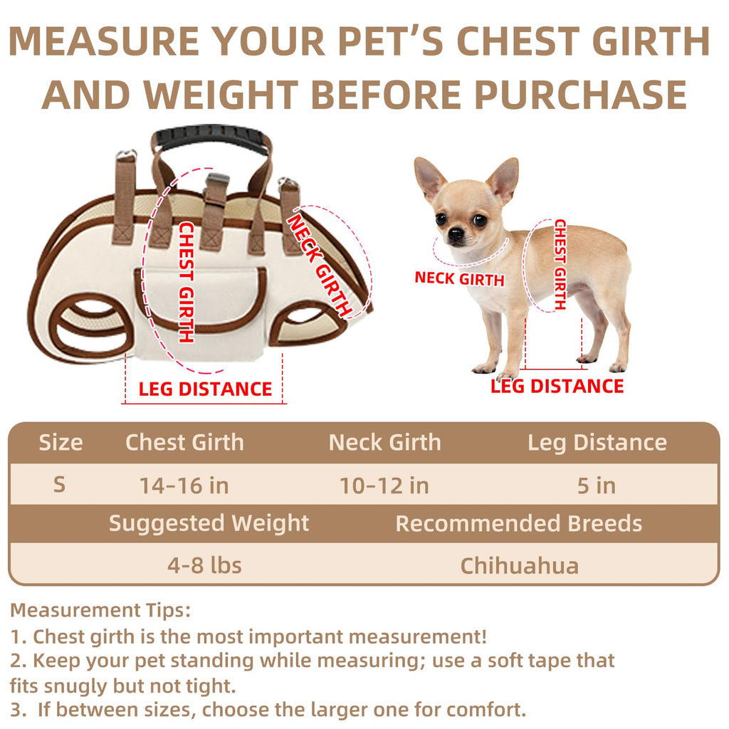 Breathable Detachable Dog Carrier Backpack with Adjustable Straps O13611