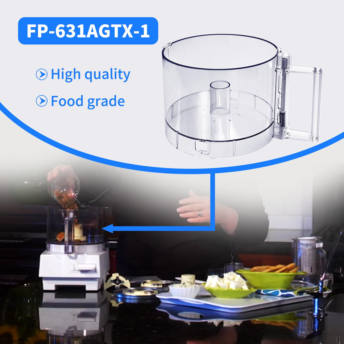 Food Processor Bowl X943602