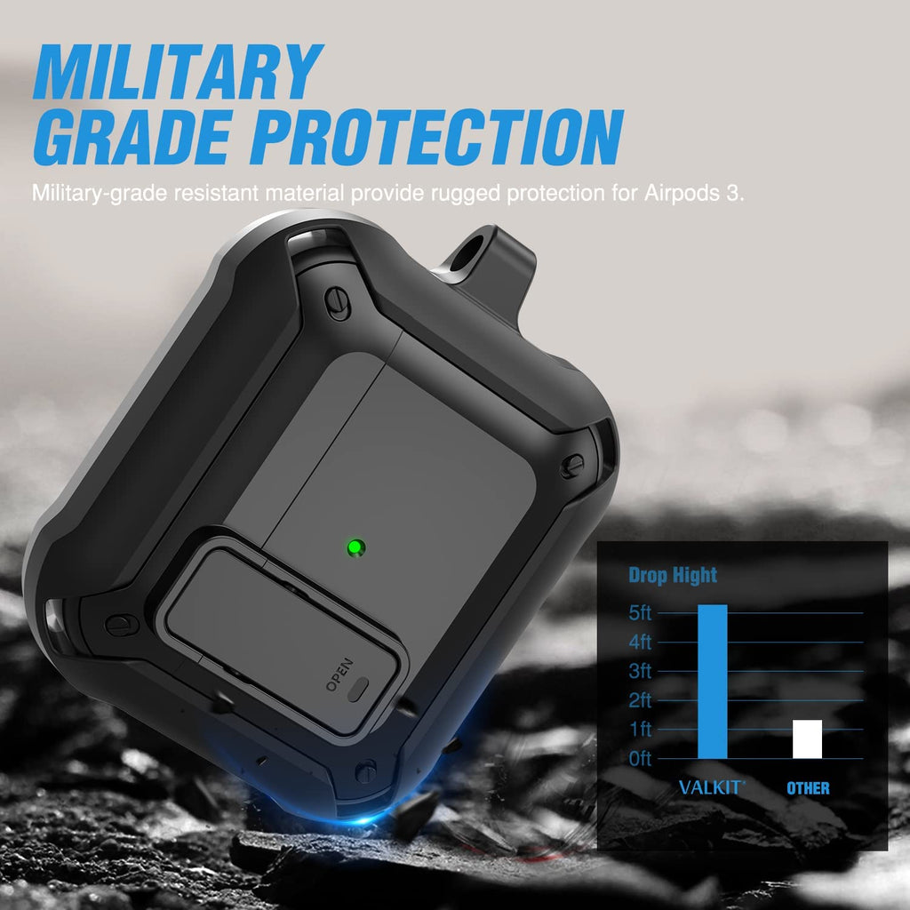 Airpods 3 Case Cover with Magnetic Lock Lid L34891