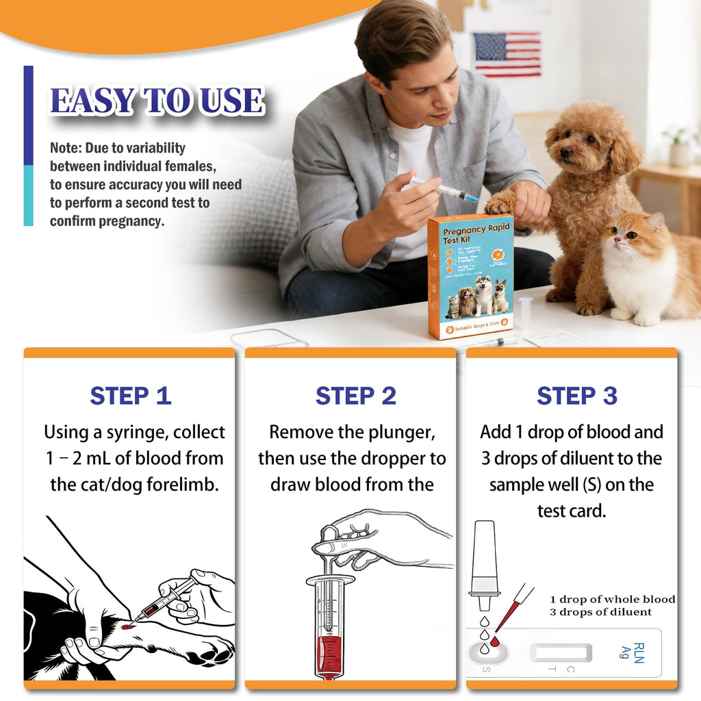 Dog & Cat Pregnancy Test Kits X9001