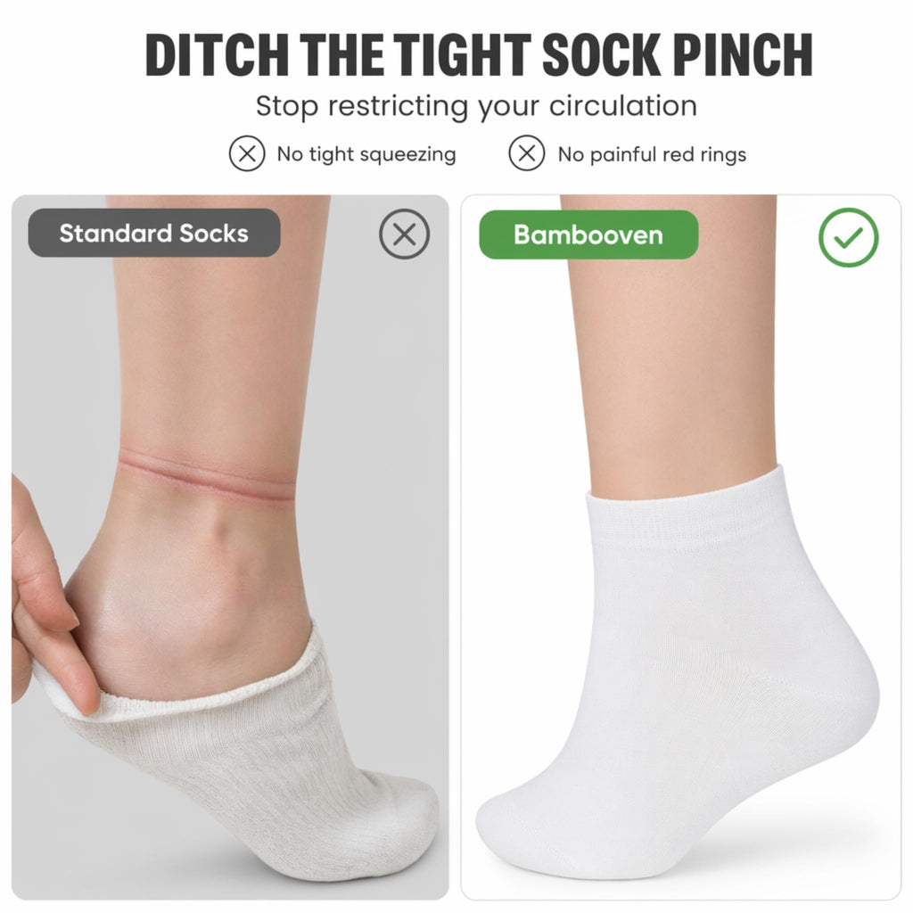 Mens Womens Rayon Bamboo 4 Pairs Ankle Socks R402972