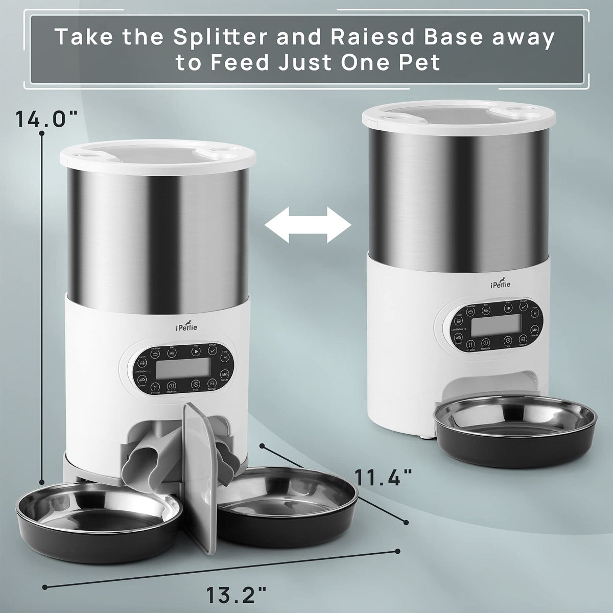 Automatic Pet Feeder with 4.5L Capacity E955