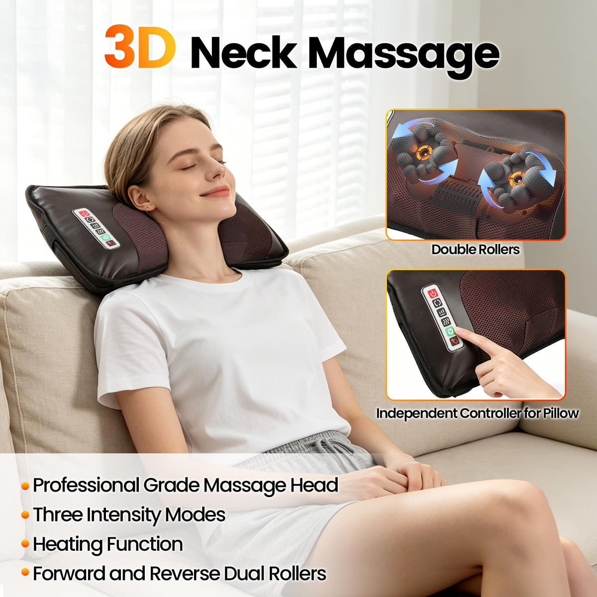 Full Body Massage Mat with Heat Z80832