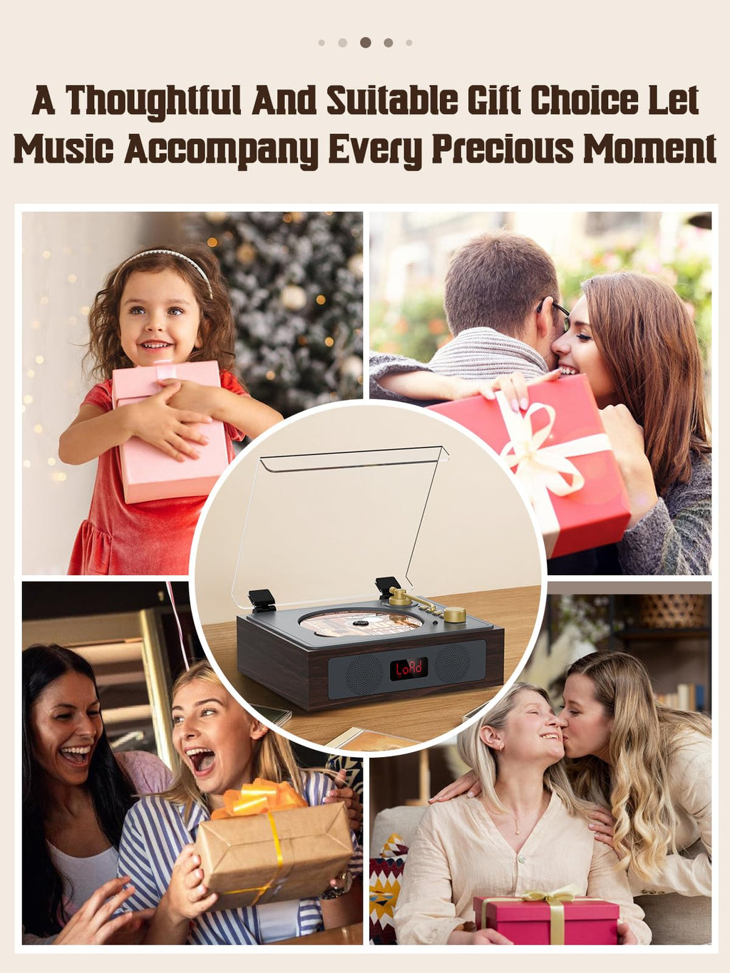 Portable CD Player with Built-in Speakers Bluetooth Y94863