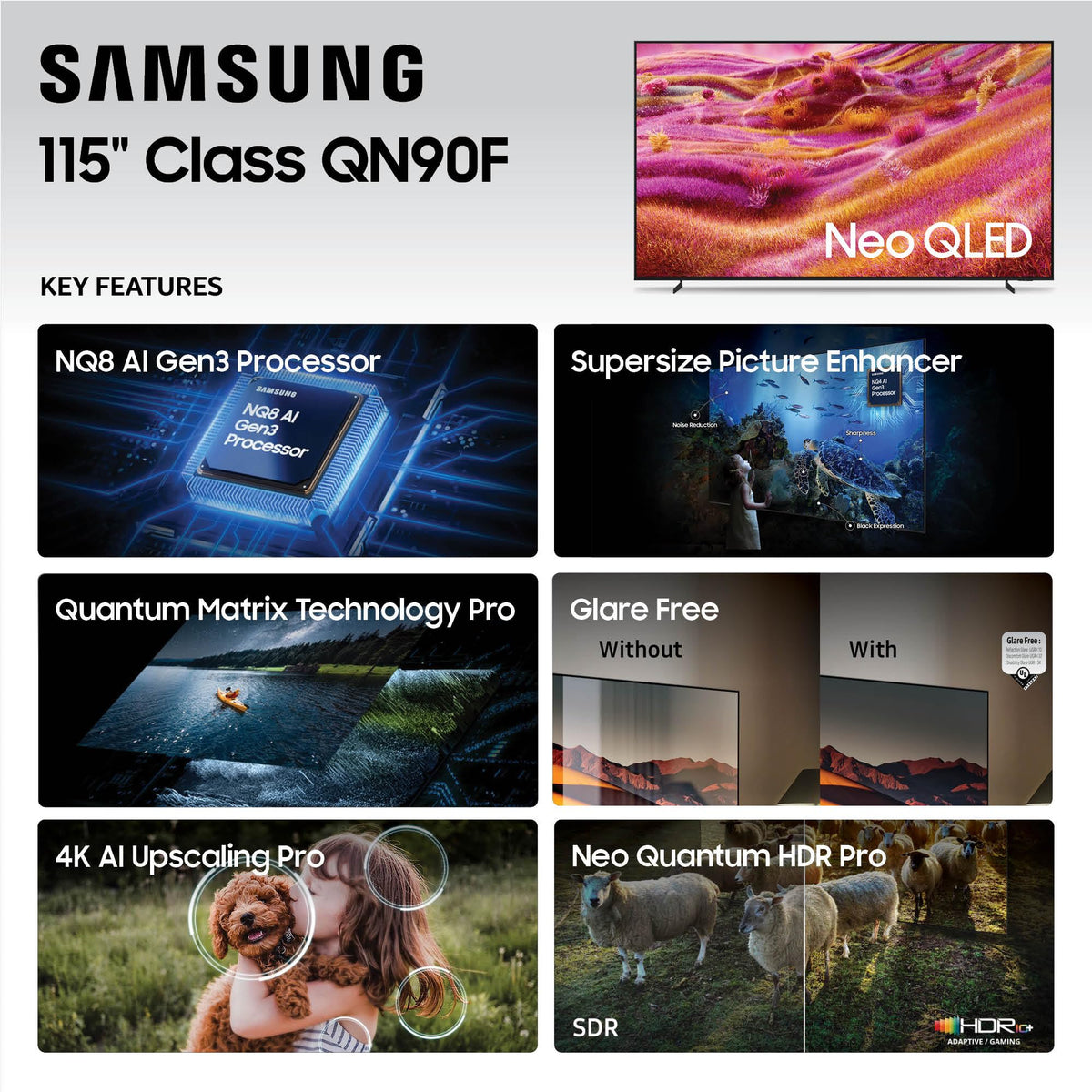 115-Inch Neo QLED 4K Mini LED Smart TV T2487