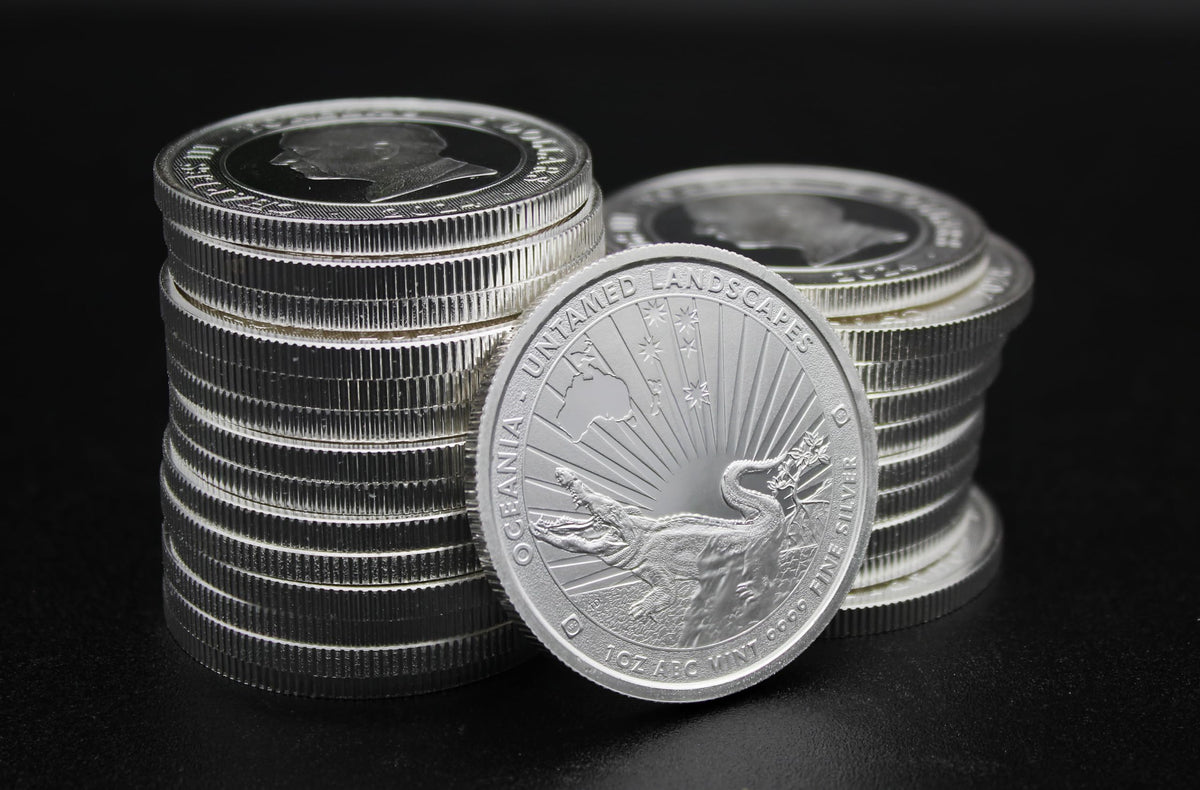 1 oz Silver Crocodile O4002