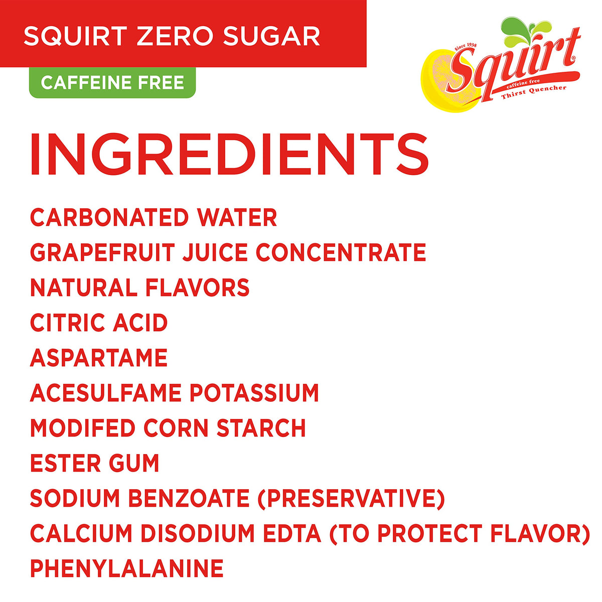 Zero Sugar Grapefruit Soda, 12 fl oz cans, 12 pack T9781