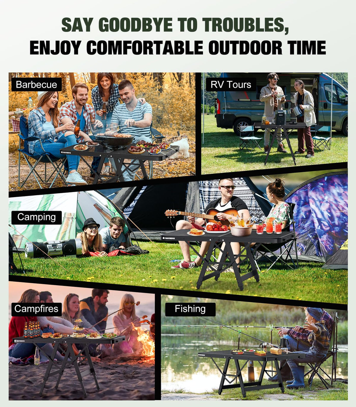 Portable Folding Grill Table G687
