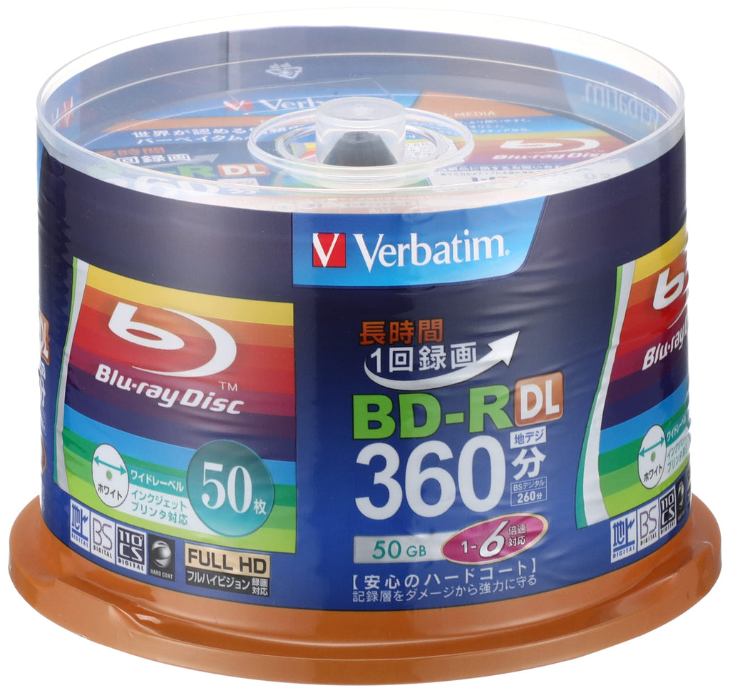 50GB BD-R DL 50 Discs Double Layer L95806