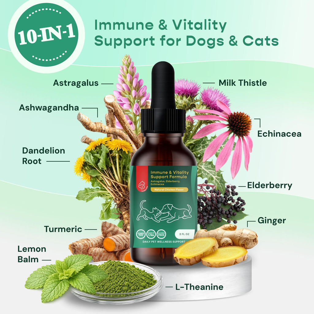 Liquid Immune Support for Dogs & Cats 2 fl oz O399