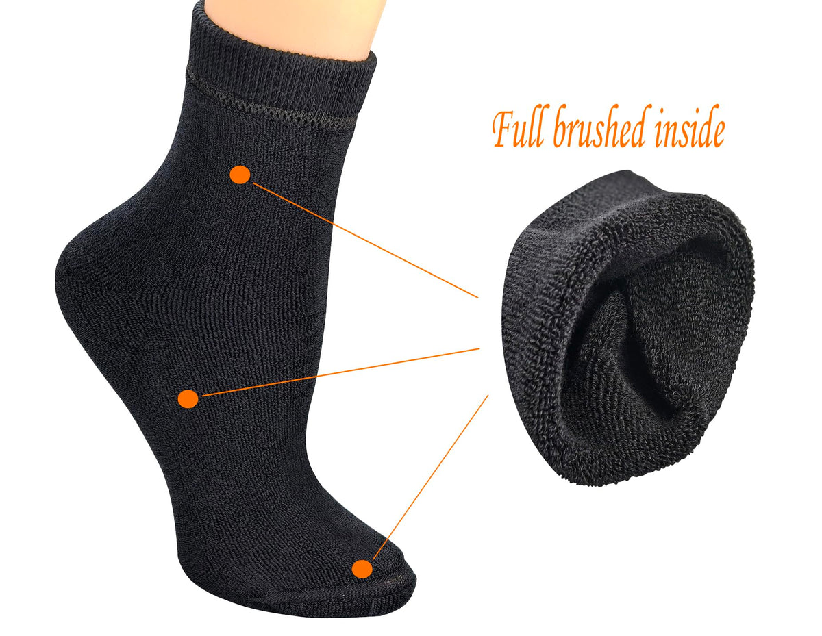 4 Pairs Warm Ankle Socks K624147