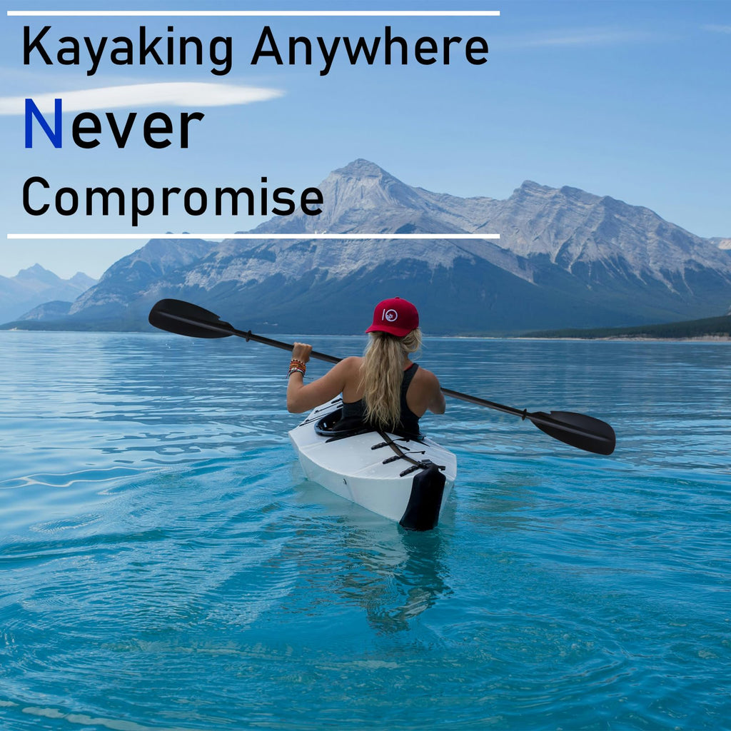 Aluminum 4-Piece Adjustable Double-Sided Kayak Paddle V7868