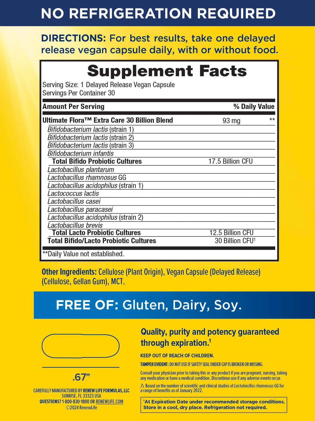 Probiotic 30 Billion CFU D244934