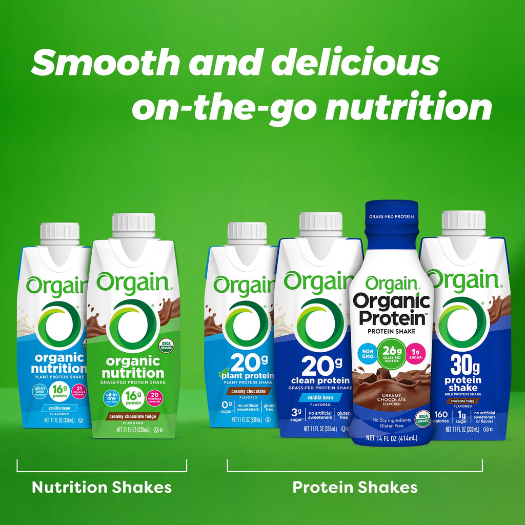Organic Creamy Chocolate Fudge Shake 12 Pack C955557