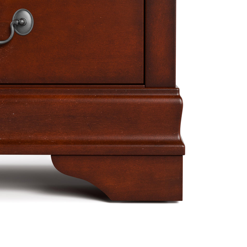 Solid Wood Nightstands Set of 2 with Drawers Y943