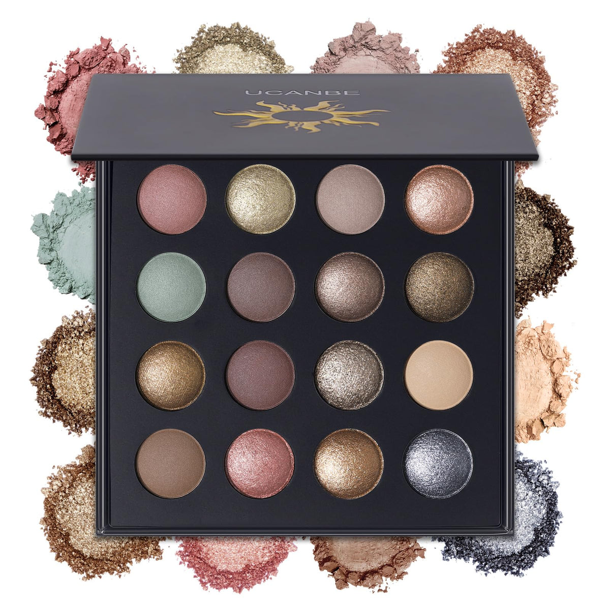 16 Colors Nude Eyeshadow Makeup Palette G4669