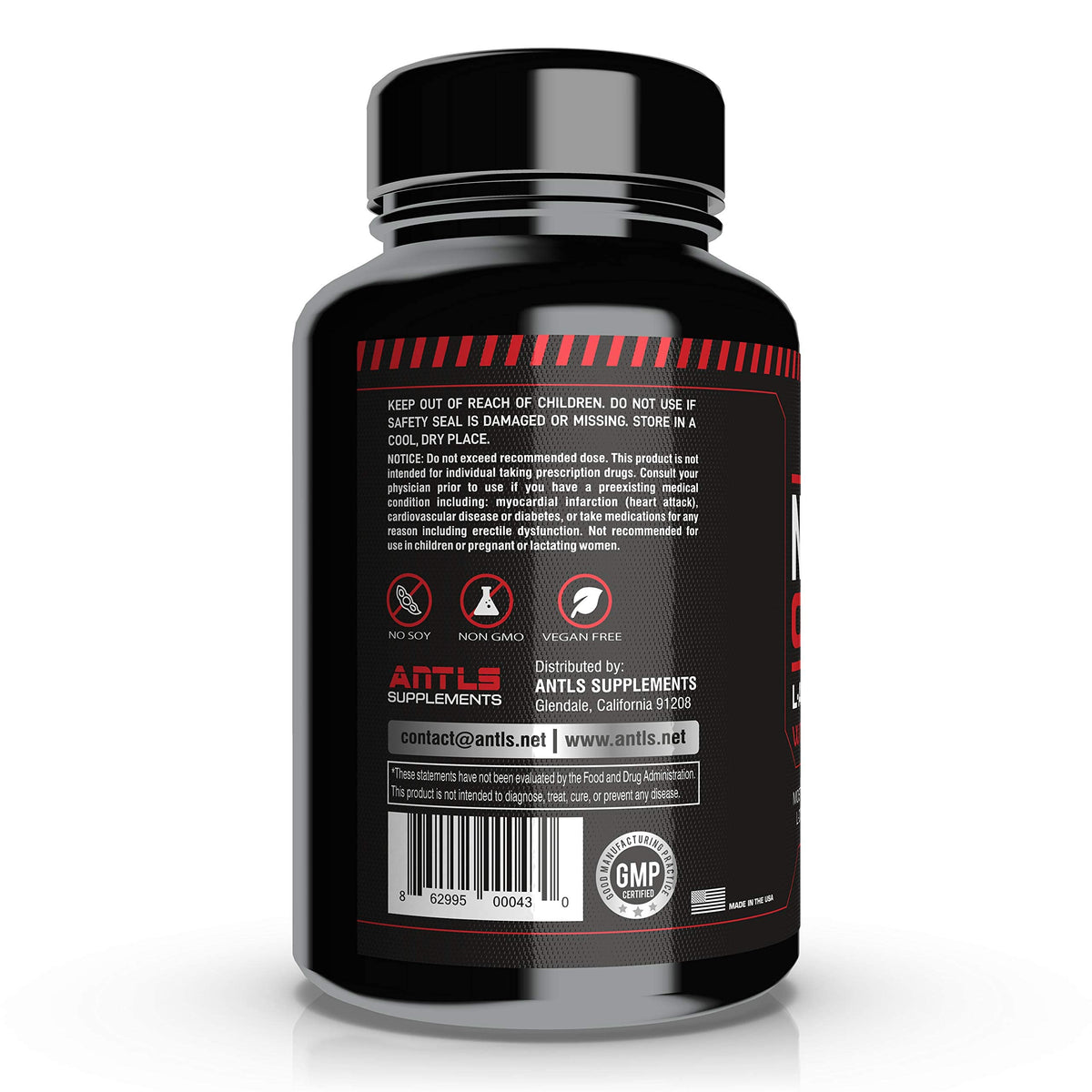 L-Arginine L-Citrulline Beet Root 180 Capsules D334