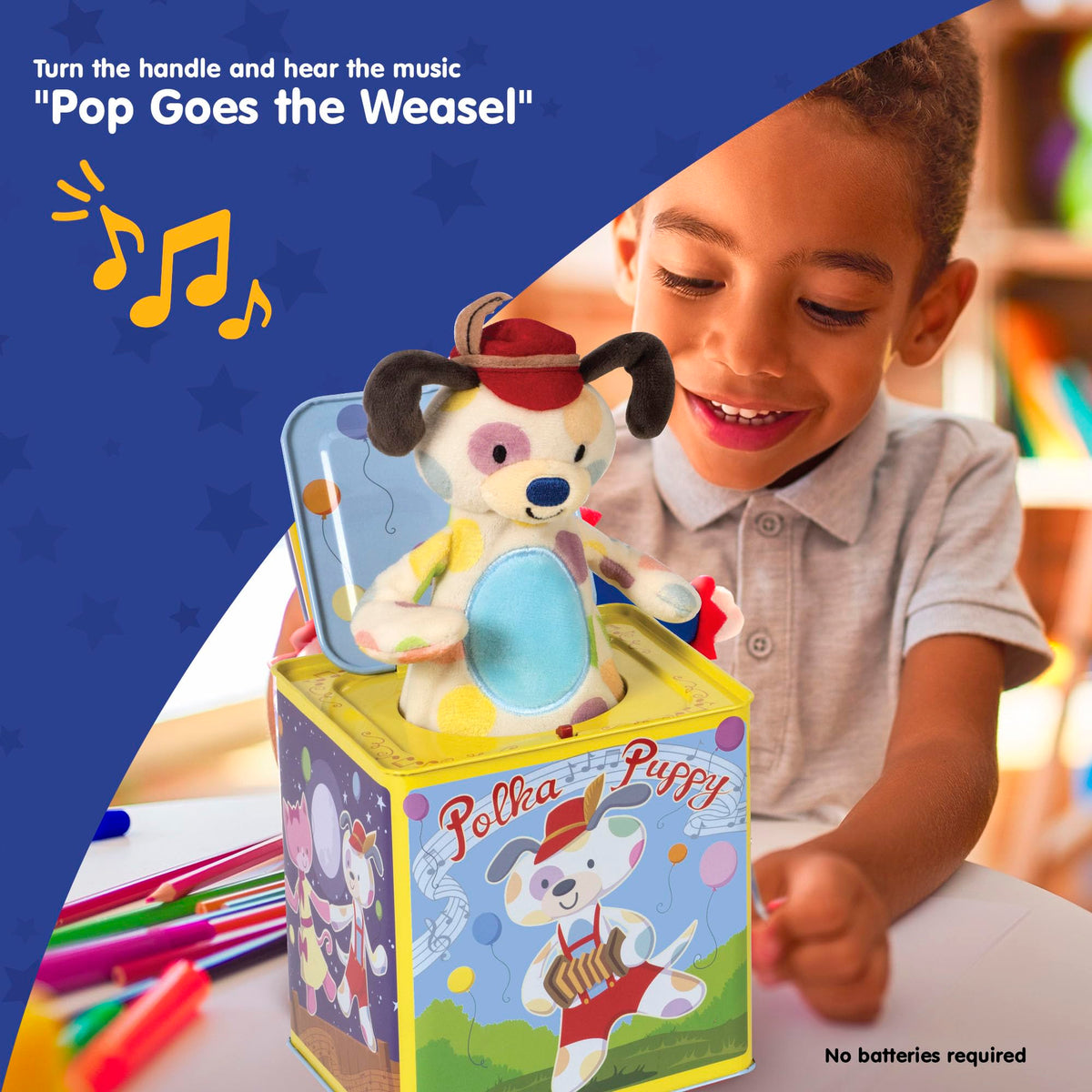 Musical Jack in the Box Toy D72714