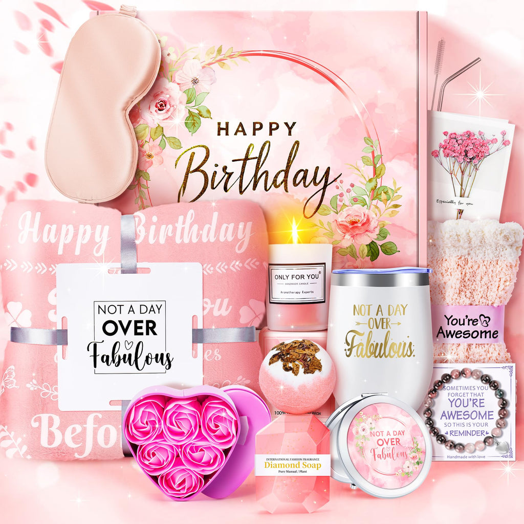 Pink 15 Pc Self Care Spa Gift Set X76097
