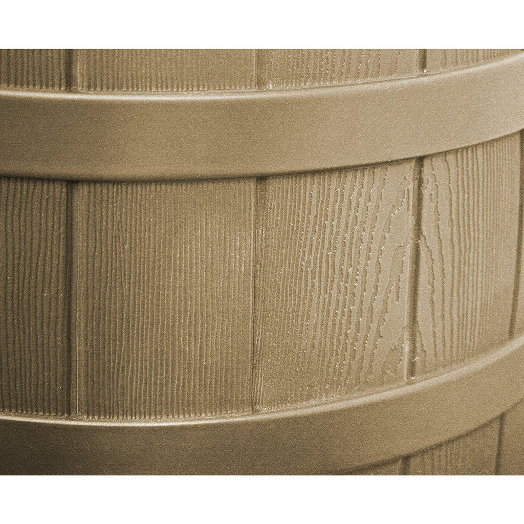 50 Gallon Rain Barrel with Diverter Kit T5496