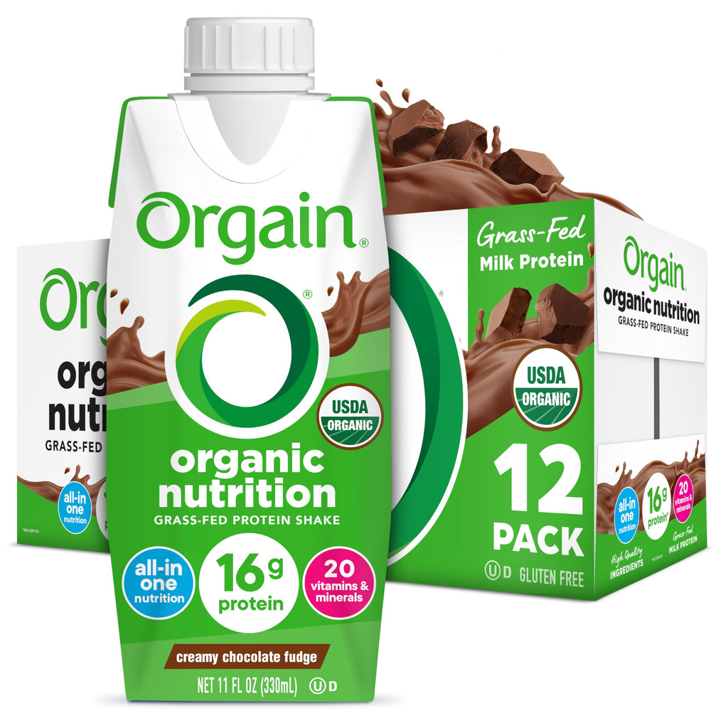 Organic Creamy Chocolate Fudge Shake 12 Pack C955557
