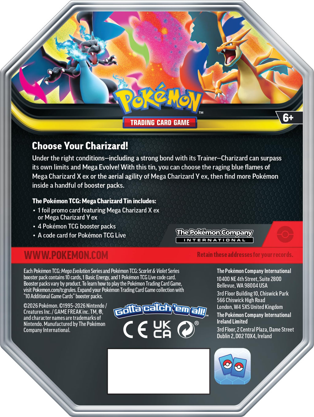 Pokémon TCG Tin X470492