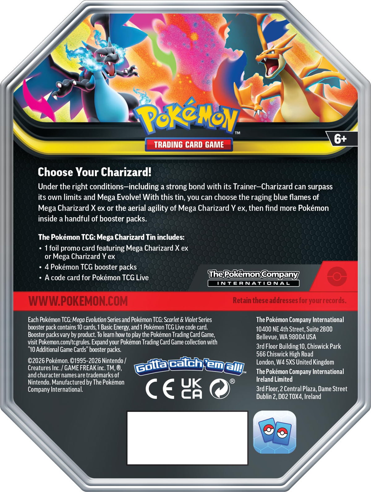 Pokémon TCG Tin X470492