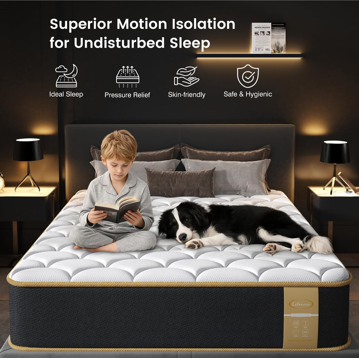 Full Size 8 Inch Gel Memory Foam Hybrid Mattress I39752