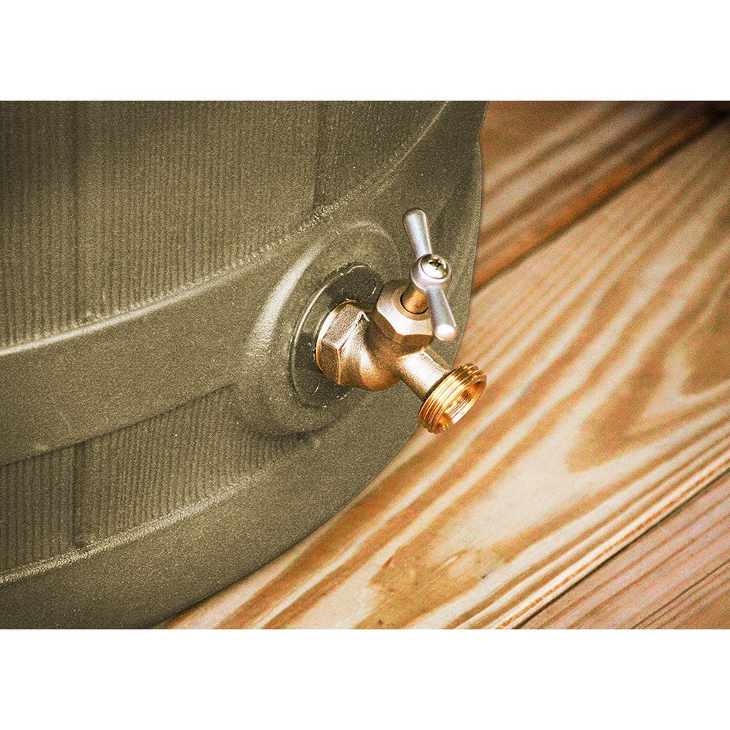 50 Gallon Rain Barrel with Diverter Kit T5496