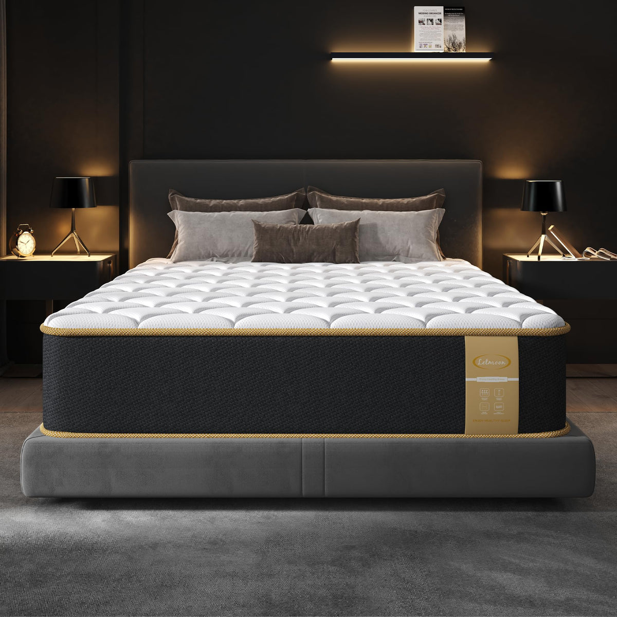 Full Size 8 Inch Gel Memory Foam Hybrid Mattress I39752