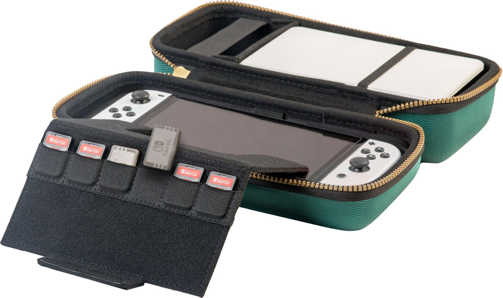 Green System Case for Nintendo Switch or OLED Q871590