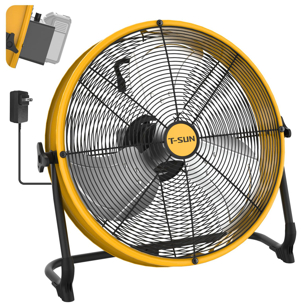 16" Cordless Battery Powered Fan M5548
