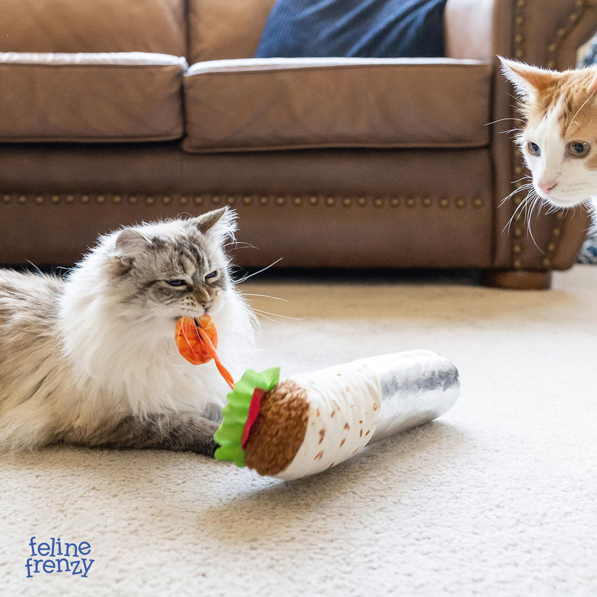 Catnip Filled Interactive Kicker Cat Toy K217