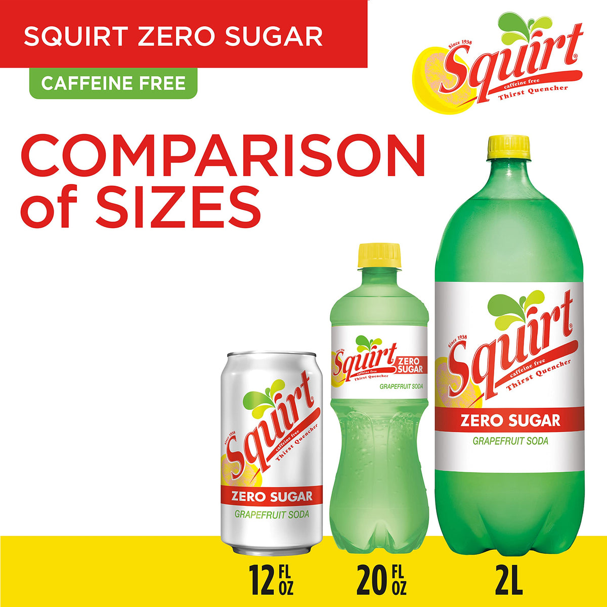Zero Sugar Grapefruit Soda, 12 fl oz cans, 12 pack T9781