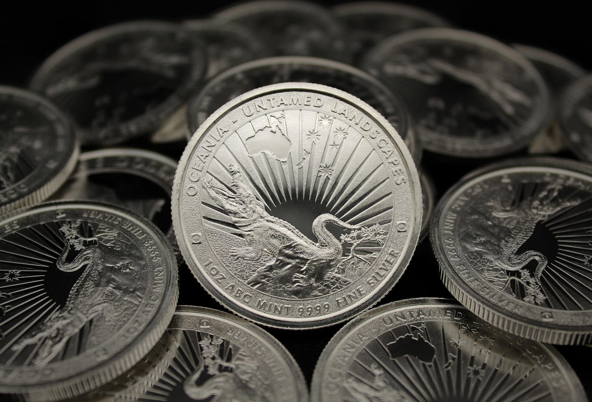 1 oz Silver Crocodile O4002