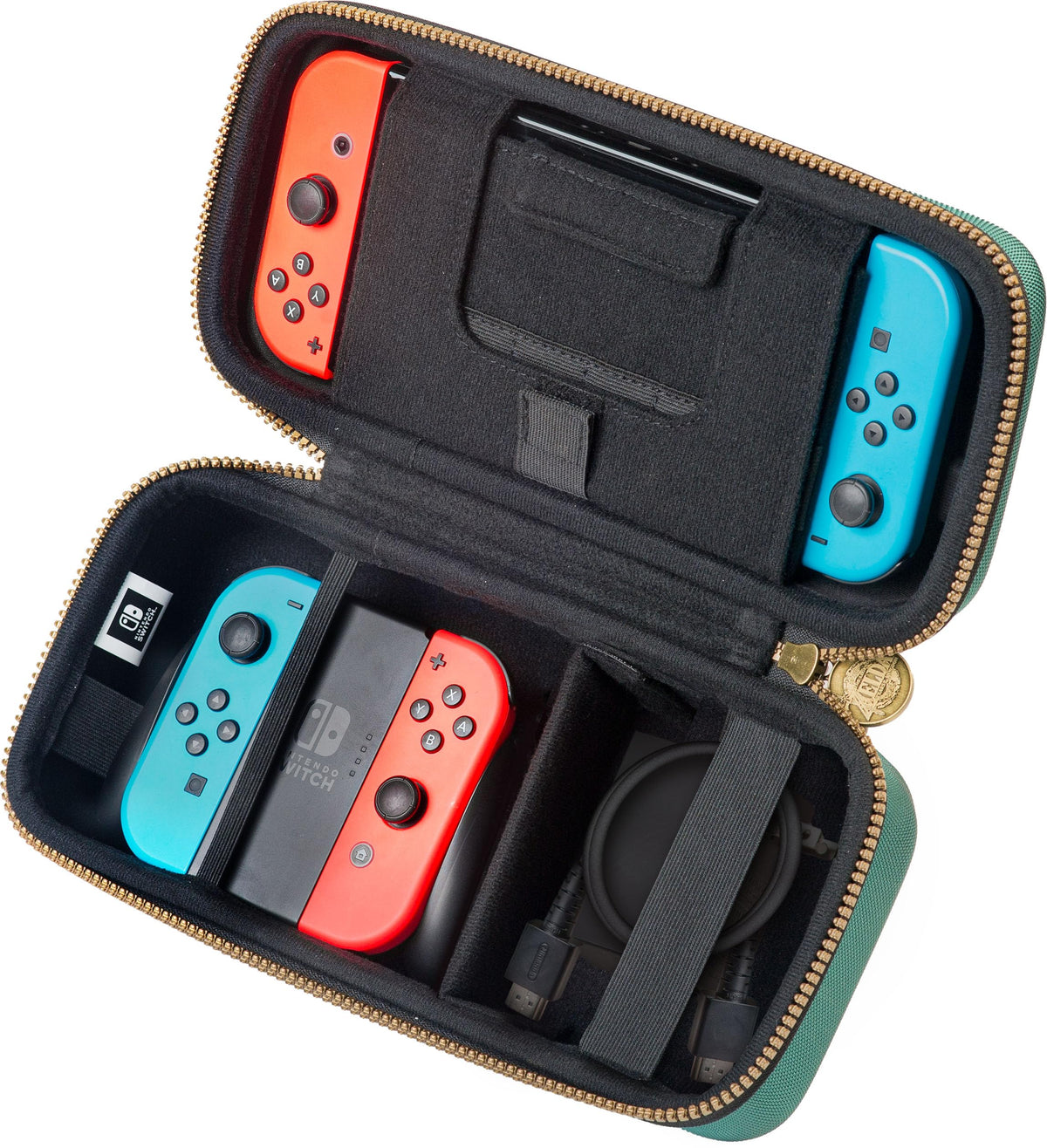 Green System Case for Nintendo Switch or OLED Q871590