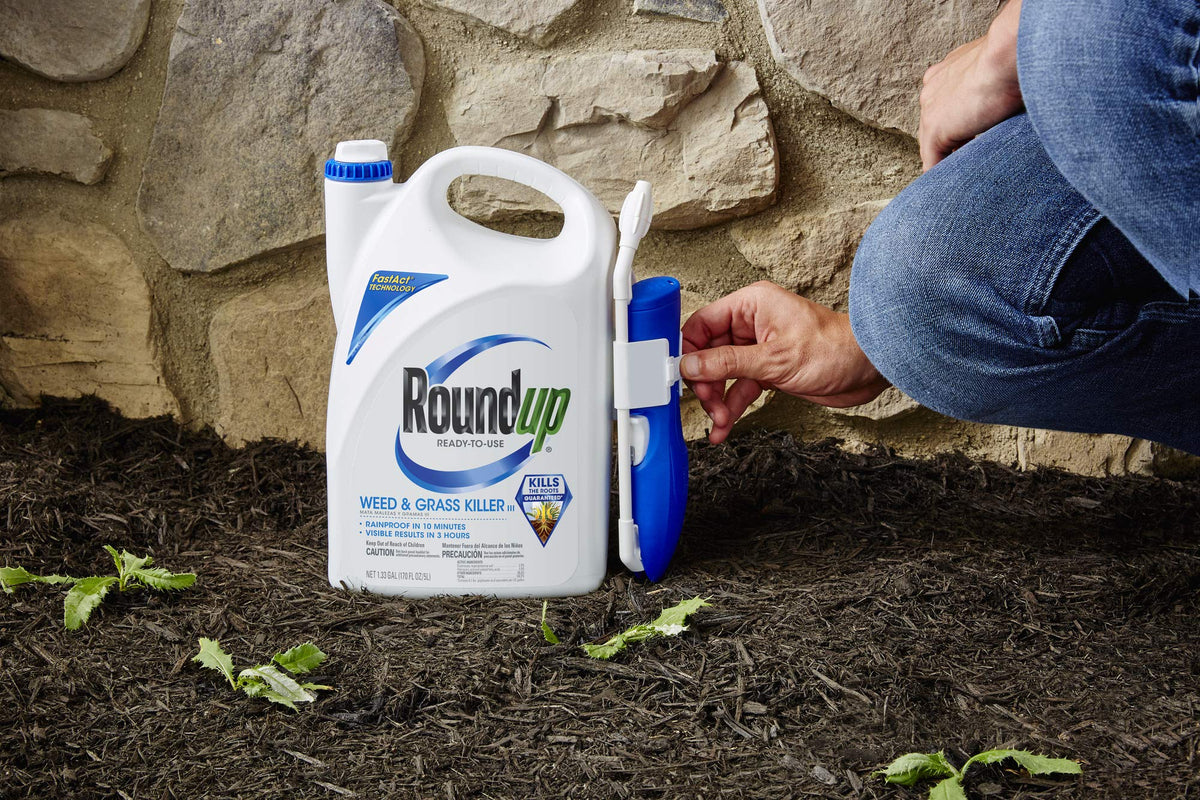 Ready-to-Use Weed & Grass Killer with Comfort Wand, 1.33 gal. R701156